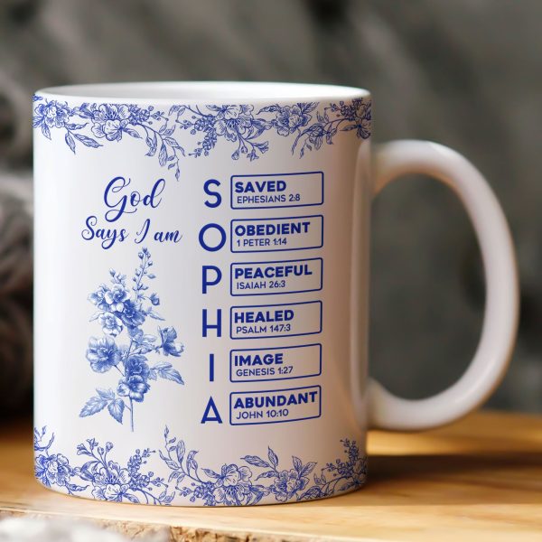 God-Says-I-Am-Name-Letter-In-Bible-Birth-Flower-Toile-De-Jouy-Style-Personalized-Mug_1.jpg
