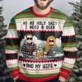 Ho-Ho-Holy-Sh-I-Need-A-Beer_-Bourbon_-Wine-_-My-Wife-Personalized-Ugly-Sweater_3.jpg